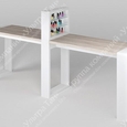 Двухместный маникюрный стол с подставкой под лаки и тумбой Matrix, вид 2