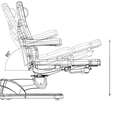 Педикюрное кресло Eveline, арт. Р45, вид 8