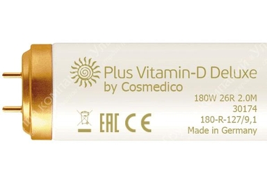 Лампы для солярия Cosmedico Plus Vitamin D 180 WR 2.6, 2 м