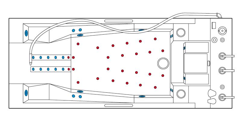 Гидромассаж в бассейне схема